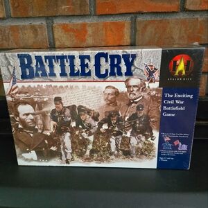 NEW Battle Cry Civil War Battlefield Board Game By Avalon Hill 1999 Sealed